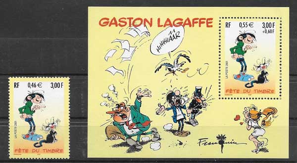 Filatelia fiesta del timbre francés 2001
