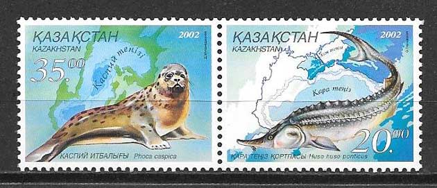 Sellos fauna Kazakstán 2002