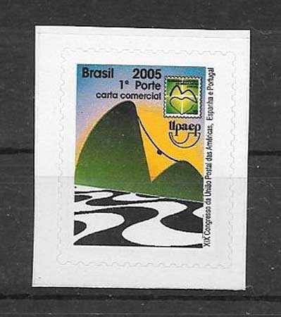 Filatelia tema UPAEP Brasil 2005