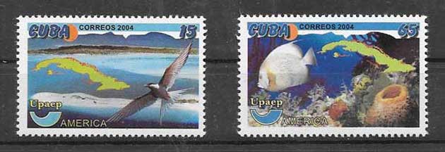  Colección sellos UPAEP Cuba-2004-12