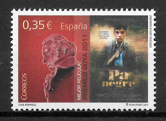 sellos cine España 2011